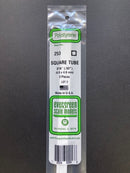 35 cm Opaque White Polystyrene Square Tubes (Telescoping) 聚苯乙烯方形管 (空心)