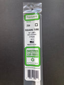 35 cm Opaque White Polystyrene Square Tubes (Telescoping) 聚苯乙烯方形管 (空心)