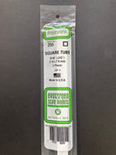 35 cm Opaque White Polystyrene Square Tubes (Telescoping) 聚苯乙烯方形管 (空心)