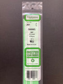 35 cm Opaque White Polystyrene Channels 聚苯乙烯C字型槽條