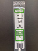 35 cm Opaque White Polystyrene Channels 聚苯乙烯C字型槽條