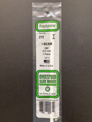 35 cm Opaque White Polystyrene I Beams 聚苯乙烯I字型槽條 (工字)