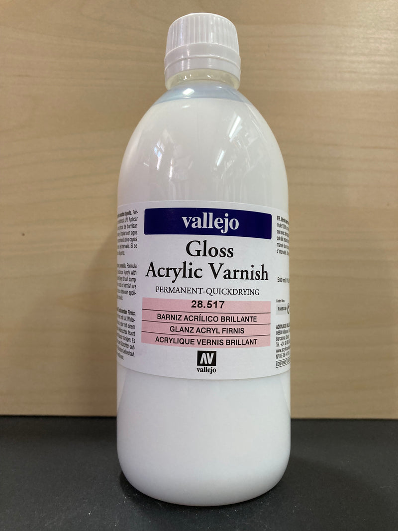 Acrylic Varnish - 水性透明保護漆 500 ml