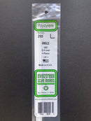 35 cm Opaque White Polystyrene Angles 聚苯乙烯L字型直角條