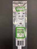 60 cm Opaque White Dimensional Strips Polystyrene