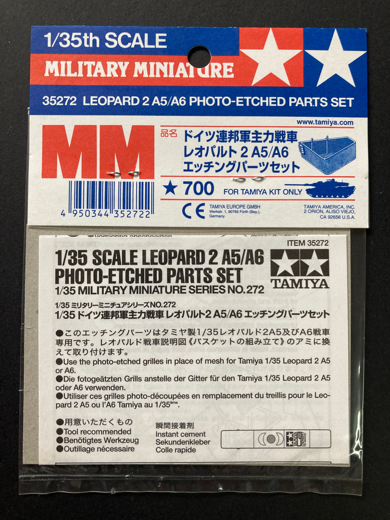 [35272] Leopard 2 A5/A6 Photo-Etched Parts Set