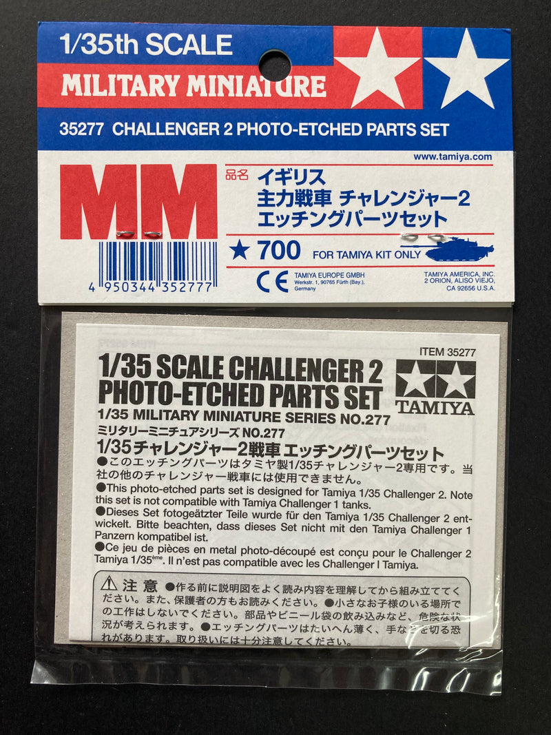 [35277] Challenger 2 Photo-Etched Parts Set