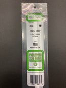 60 cm Opaque White Dimensional Strips Polystyrene