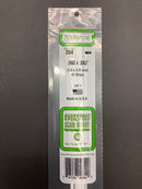 60 cm Opaque White Dimensional Strips Polystyrene