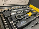 1/4" 35 Piece Drive Metric Socket Set 六角螺絲套筒工具套組