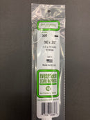 60 cm Opaque White Dimensional Strips Polystyrene