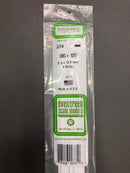 60 cm Opaque White Dimensional Strips Polystyrene