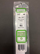 60 cm Opaque White Dimensional Strips Polystyrene