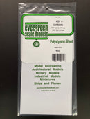 1.0 mm Opaque White Thick Polystyrene Siding Sheets 15 cm x 30 cm 聚苯乙烯壁板