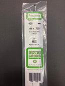 60 cm Opaque White Dimensional Strips Polystyrene