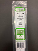 60 cm Opaque White Dimensional Strips Polystyrene