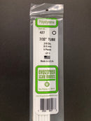 60 cm Opaque White Polystyrene Round Tubes (Telescoping) 聚苯乙烯圓條