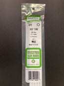 60 cm Opaque White Polystyrene Round Tubes (Telescoping) 聚苯乙烯圓條