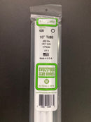 60 cm Opaque White Polystyrene Round Tubes (Telescoping) 聚苯乙烯圓條