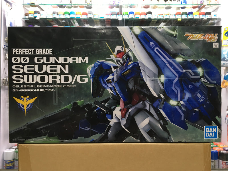 PG 1/60 00 Gundam Seven Sword/G Celestial Being Mobile Suit GN-0000GNHW/7SG