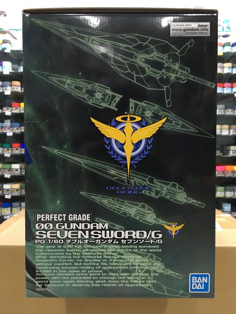 PG 1/60 00 Gundam Seven Sword/G Celestial Being Mobile Suit GN-0000GNHW/7SG