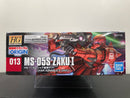 HGGTO 1/144 No. 013 MS-05S Zaku I Principality of Zeon Char Aznable's Mobile Suit