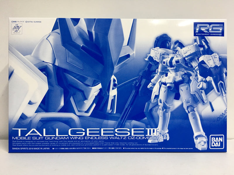 RG 1/144 Tallgeese III Mobile Suit Gundam Wing Endless Waltz OZ-00MS2B