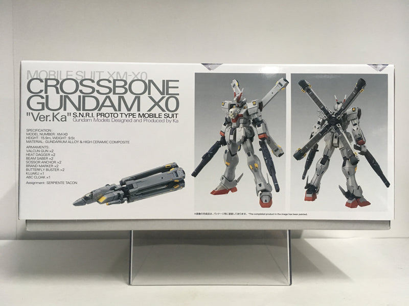 MG 1/100 Mobile Suit XM-X0 Crossbone Gundam X0 S.N.R.I. Prototype Mobile Suit Version Ka