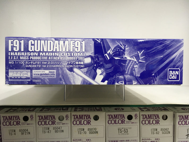 MG 1/100 F91 Gundam F91 Version 2.0 (Harrison Madin Custom) E.F.S.F. Mass-Productive Attack Use Mobile Suit