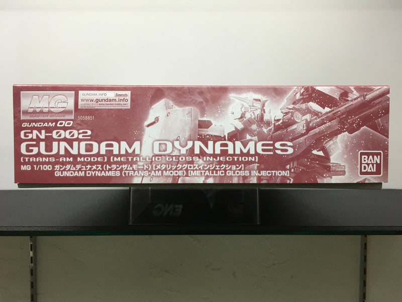 MG 1/100 GN-002 Gundam Dynames (Trans-Am Mode) [Metallic Gloss Injection]