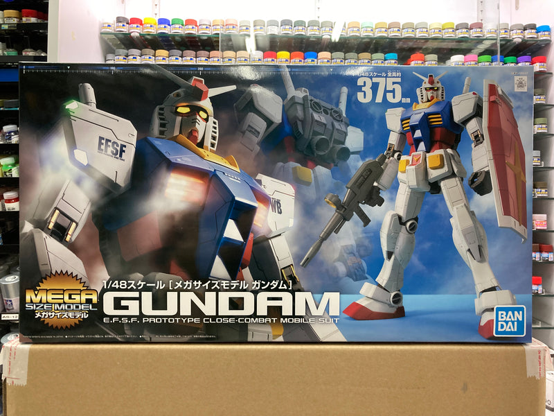 Mega Size Model 1/48 RX-78-2 Gundam E.F.S.F. Prototype Close-Combat Mobile Suit