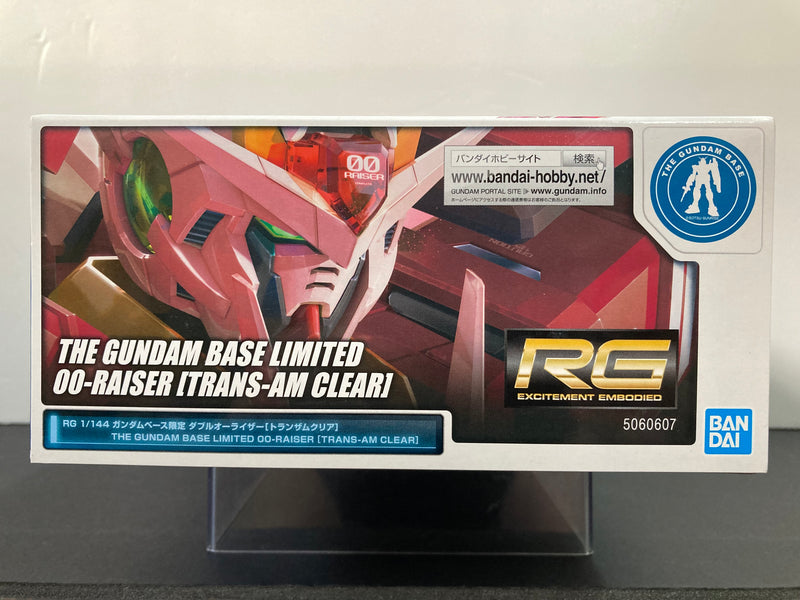 RG 1/144 00-Raiser [Trans-Am Clear] Version