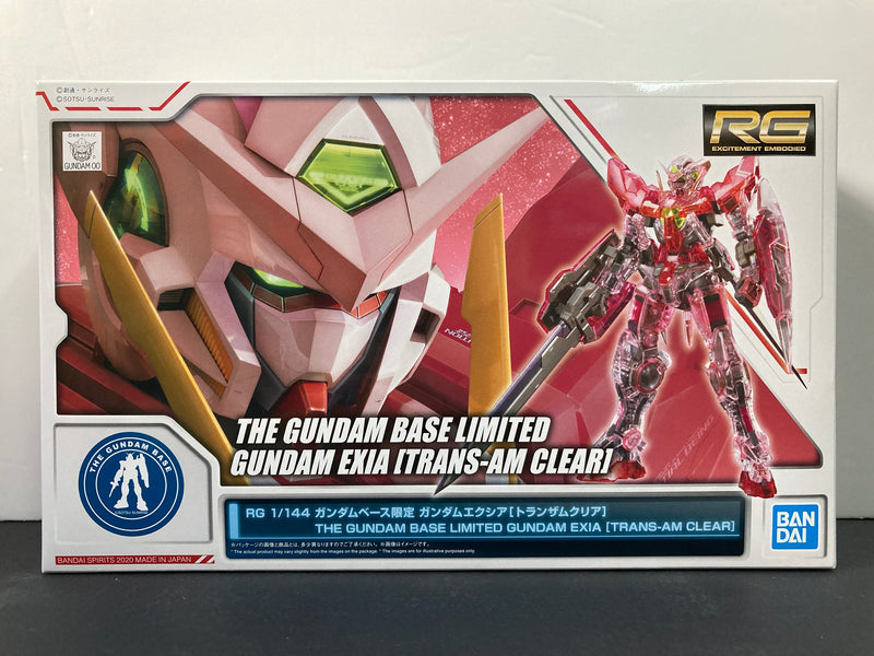 RG 1/144 Gundam Exia [Trans-Am Clear] Version