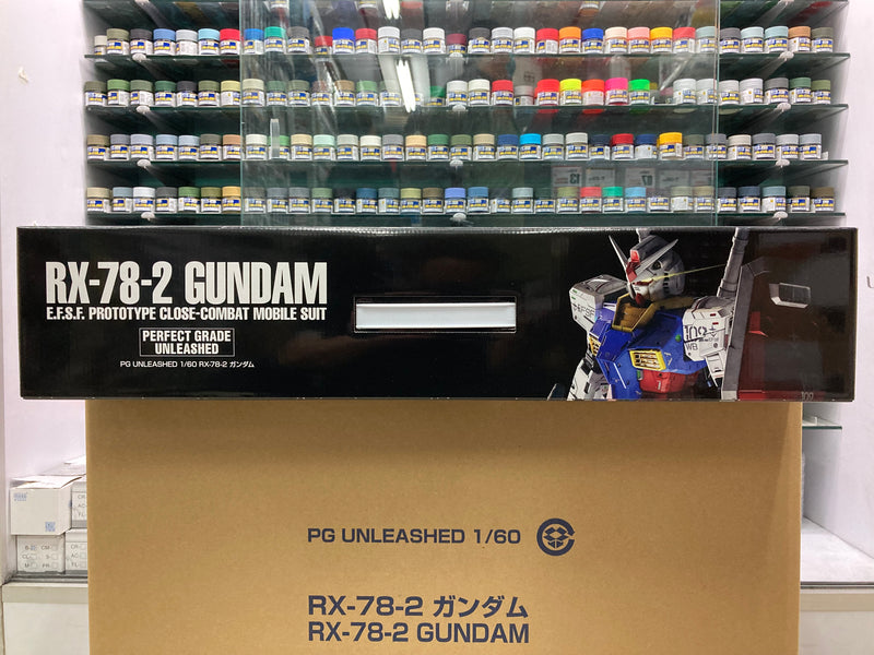PG 1/60 Unleashed RX-78-2 Gundam E.F.S.F. Prototype Close-Combat Mobile Suit