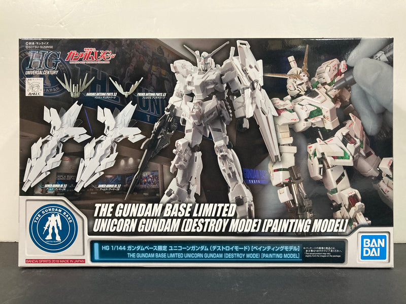 HG 1/144 RX-0 Unicorn Gundam (Destroy Mode) [Painting Model] Version