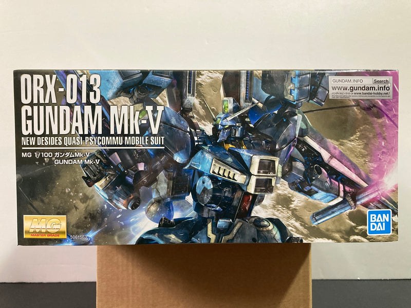MG 1/100 ORX-013 Gundam Mk-V New Desides Quasi-Psycommu Mobile Suit