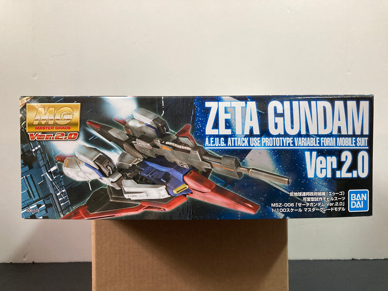 MG 1/100 MSZ-006 Zeta Gundam A.E.U.G. Attack Use Prototype Variable Form Mobile Suit Version 2.0