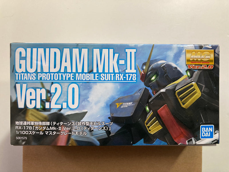 MG 1/100 Gundam Mk-II Version 2.0 Titans Prototype Mobile Suit RX-178