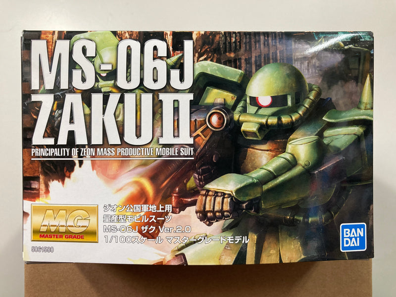 MG 1/100 MS-06J Zaku II Version 2.0 Principality of Zeon Mass Productive Mobile Suit