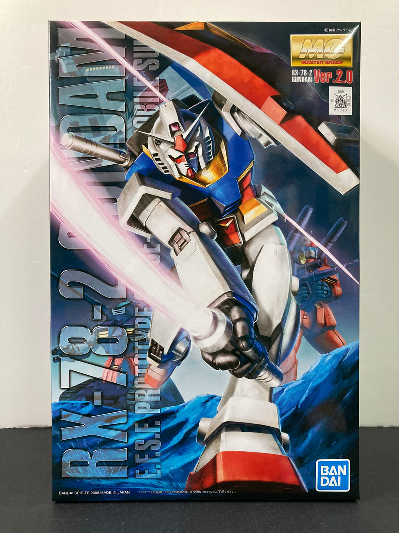 MG 1/100 RX-78-2 Gundam Version 2.0 E.F.S.F. Prototype Close-Combat Mobile Suit
