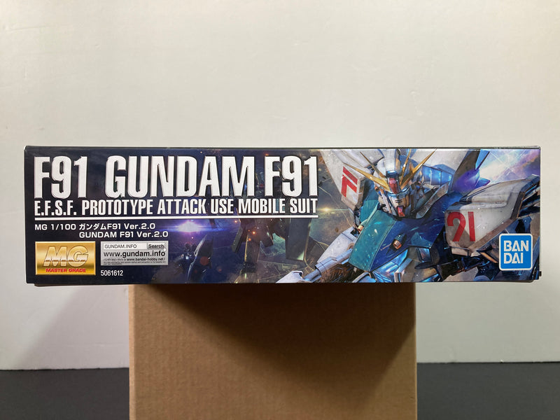 MG 1/100 F91 Gundam F91 Version 2.0 E.F.S.F. Prototype Attack Use Mobile Suit