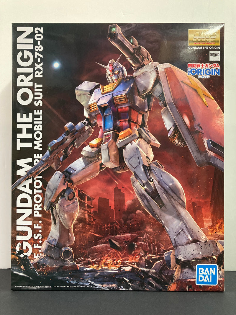 MG 1/100 RX-78-02 Gundam E.F.S.F. Prototype Mobile Suit - Gundam The Origin Version