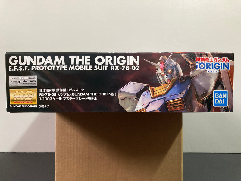 MG 1/100 RX-78-02 Gundam E.F.S.F. Prototype Mobile Suit - Gundam The Origin Version
