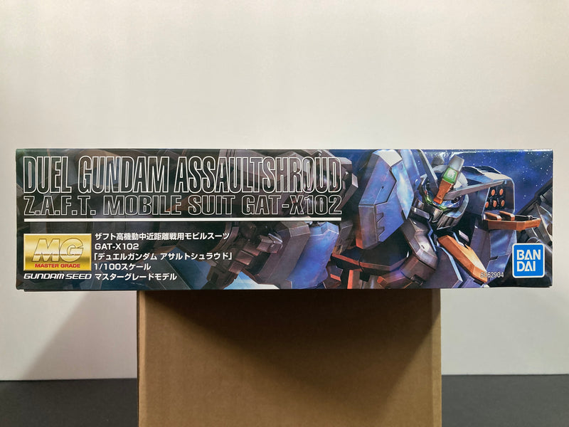 MG 1/100 Duel Gundam Assault Shroud Z.A.F.T. Mobile Suit GAT-X102