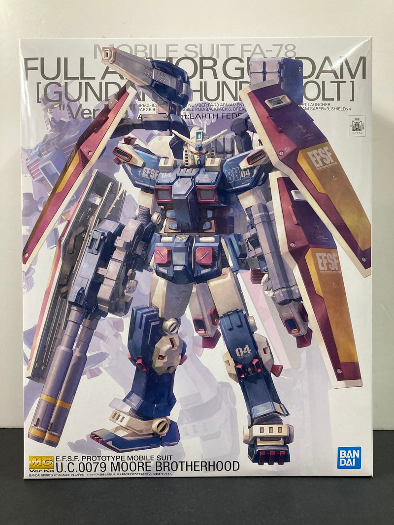 MG 1/100 Mobile Suit FA-78 Full Armor Gundam [Gundam Thunderbolt] E.F.S.F. Prototype Mobile Suit Version Ka
