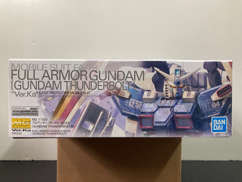 MG 1/100 Mobile Suit FA-78 Full Armor Gundam [Gundam Thunderbolt] E.F.S.F. Prototype Mobile Suit Version Ka