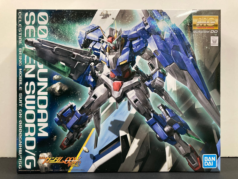 MG 1/100 00 Gundam Seven Sword/G Celestial Being Mobile Suit GN-0000GNHW/7SG
