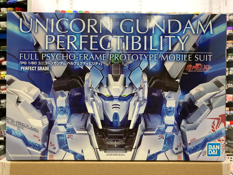 PG 1/60 RX-0 Unicorn Gundam Perfectibility Full Psycho-Frame Prototype Mobile Suit