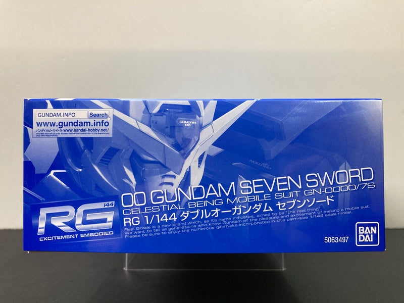 RG 1/144 00 Gundam Seven Sword Celestial Being Mobile Suit GN-0000/7S