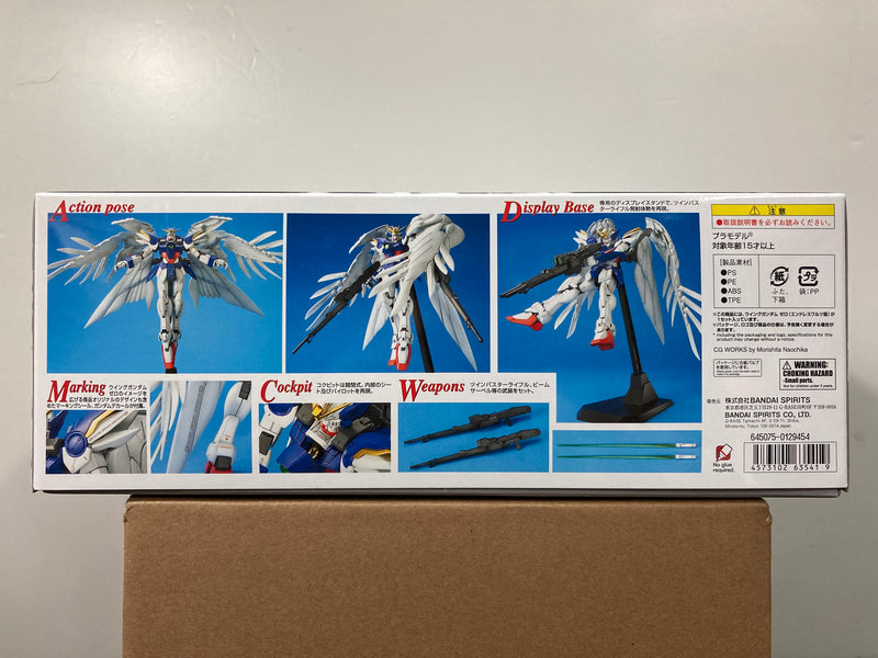 MG 1/100 Wing Gundam Zero Mobile Suit XXXG-00W0